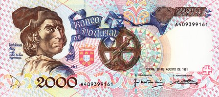 Portugal / P-186b / 2'000 Escudos / 02.05.1966