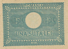 Romania / P-078 / 100 Lei / 1945