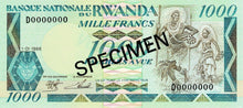 Rwanda P-21s 1000 Francs 01.01.1988