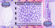 Rwanda / P-36 / 2'000 Francs / 31.10.2007
