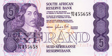 South Africa / P-119c / 5 Rand / ND (1981-89)