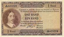 South Africa P-102b 1 Rand ND (1962.65)