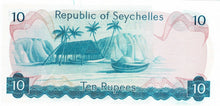Seychelles / P-19a / 10 Rupees / ND (1976)