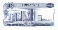 Singapore / P-01d / 1 Dollar / ND (1972)