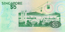 Singapore / P-10 / 5 Dollars / ND (1976)