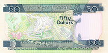 Solomon Islands / P-17a / 50 Dollars / ND (1986)