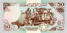 Somalia / P-34d / 50 Shilin = 50 Shillings / 1989