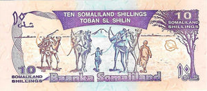 Somaliland / P-09 / 10 Shillings / 18.0.51996 / COMMEMORATIVE