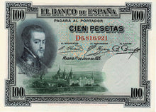 Spain P-69c 100 Pesetas 01.07.1925