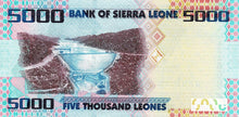 Sierra Leone / P-32 / 5'000 Leones / 27.04.2010