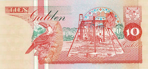Suriname / P-137a / 10 Gulden / 09.07.1991
