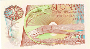 Suriname / P-119a / 2 1/2 Gulden / 01.11.1985