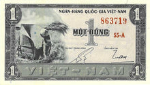 South Viet Nam P-11a 1 Dong ND (1955)