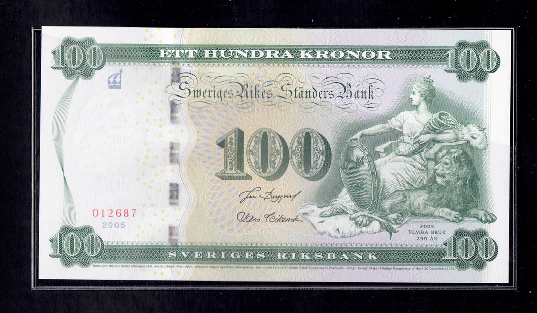 Sweden / P-68 / 100 Kronor / 2005 / COMMEMORATIVE