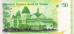 Tonga / P-42 / 50 Pa'anga / ND (2008)