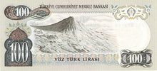 Turkey / P-189c / 100 Lira / L 1970 (15.05.1972)