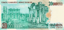 Turkey / P-215 / 20'000'000 Lira / L 1970 (2000)