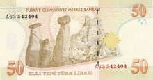 Turkey / P-220 / 50 New Lira / 2005