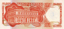 Uruguay / P-058 / 10 Nuevos Pesos on 10'000 Pesos / ND (1979)