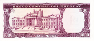 Uruguay / P-055 / 1 Nuevo Peso on 1000 Pesos / ND (1975)