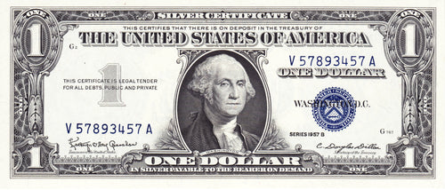United States / P-419b / 1 Dollar / 1957 B