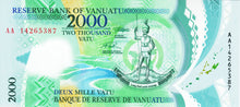 Vanuatu / P-14 / 2'000 Vatu / ND (2014) / POLYMER-PLASTIC