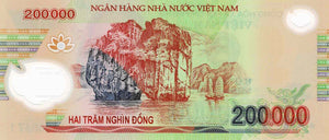 Viet Nam / P-123a / 200'000 Dong /  (20)06 / POLYMER-PLASTIC