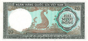 South Viet Nam / P-16a / 20 Dong / ND (1964)