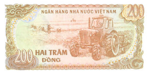 Viet Nam / P-100 / 200 Dong / 1987