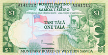 Western Samoa / P-19 / 1 Tala / ND (1980)