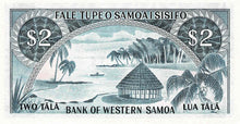 Western Samoa / P-17b / 2 Tala / ND (1967)