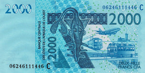 West African States P-316Ca 2'000 Francs 2003