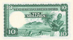 British West Africa / P-9a / 10 Shillings / 31.03.1953