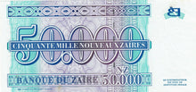 Zaire / P-74a / 50'000 Nouveaux Zaires / 30.01.1996