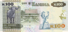 Zambia / P-61 / 100 Kwacha / 2015