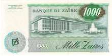 Zaire / P-31a / 1000 Zaires / 24.11.1985