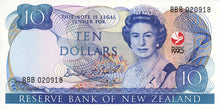 New Zealand / P-176 / 10 Dollars / 1990 / COMMEMORATIVE