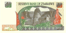Zimbabwe / P-08a / 50 Dollars / 1994