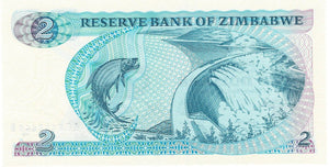Zimbabwe / P-01c / 2 Dollars / 1994