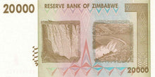 Zimbabwe / P-73 / 20'000 Dollars / 2008