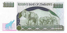 Zimbabwe / P-12 / 1000 Dollars / 2003